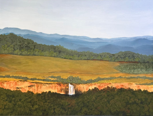 Echoes of a waterfall