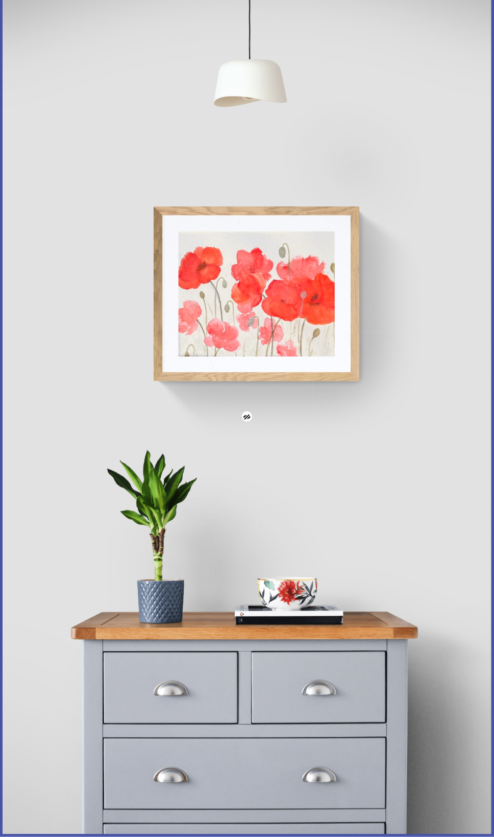 Red poppies