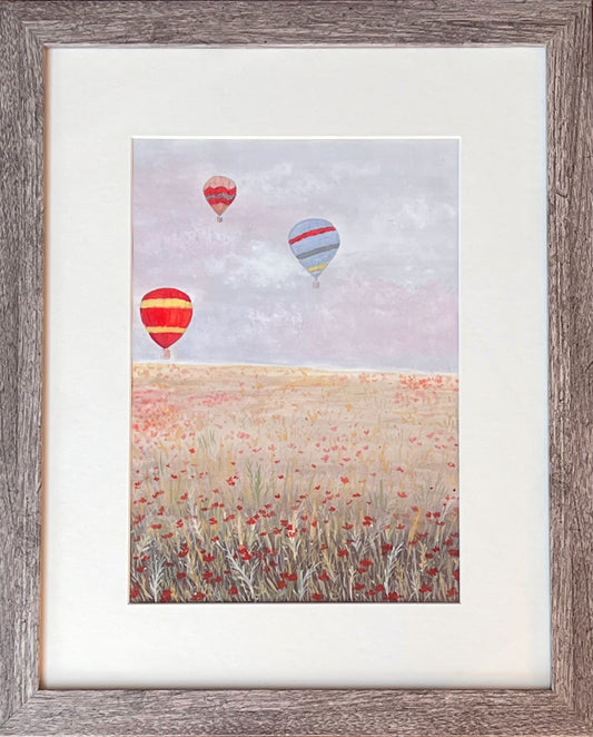 Balloons and Poppies