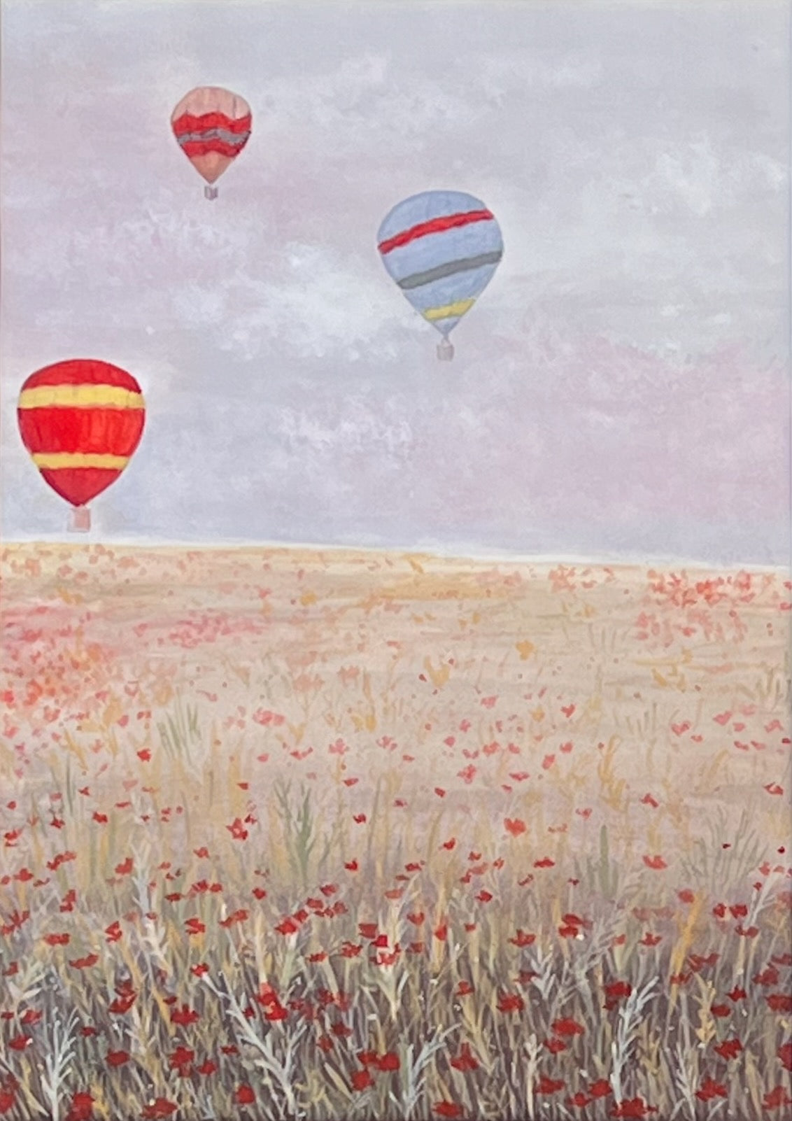 Balloons and Poppies